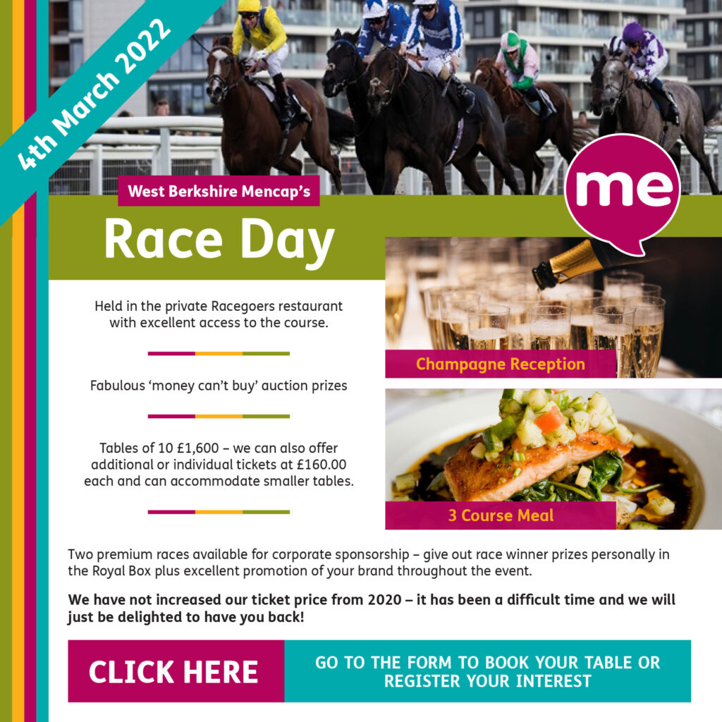 West Berkshire Mencap's Race Day March 2022
