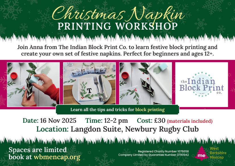 Christmas Napkin Printing Workshop - Image 2